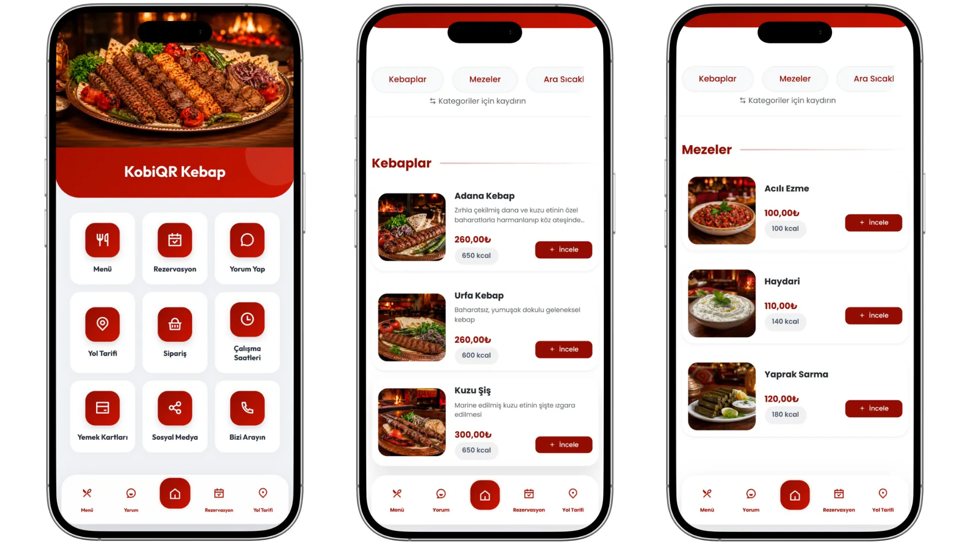 Kebap Restoranı QR Menü Web Sitesi kapak görseli