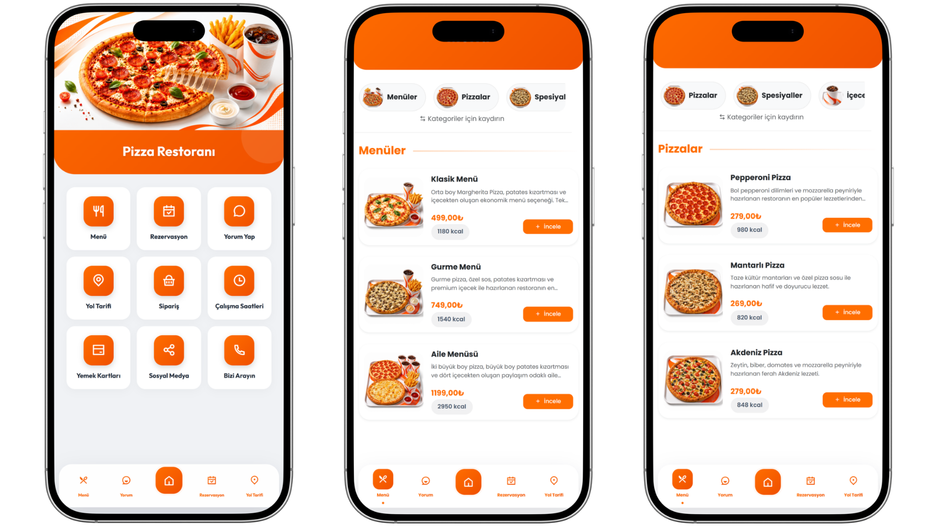 Pizzacılar İçin QR Menülü Hazır Site kapak görseli