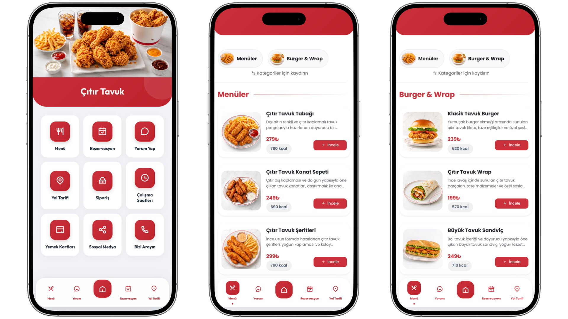 Tavuk Restoranı QR Menü Web Sitesi kapak görseli