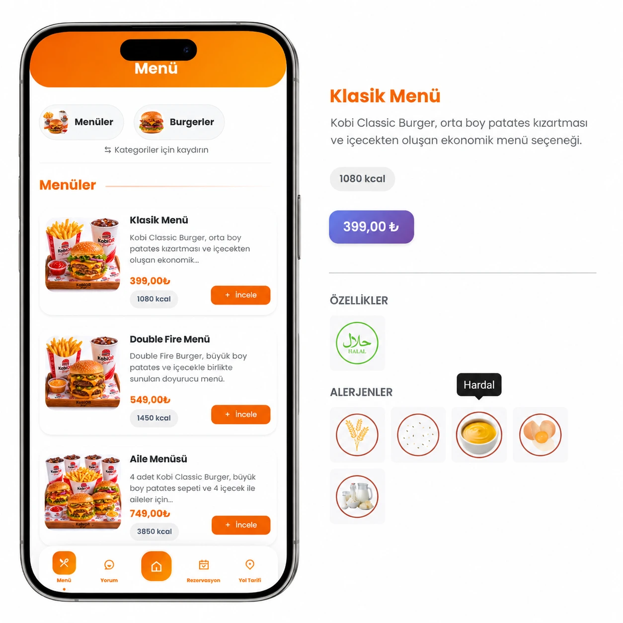 QR Web restoran özellik görseli