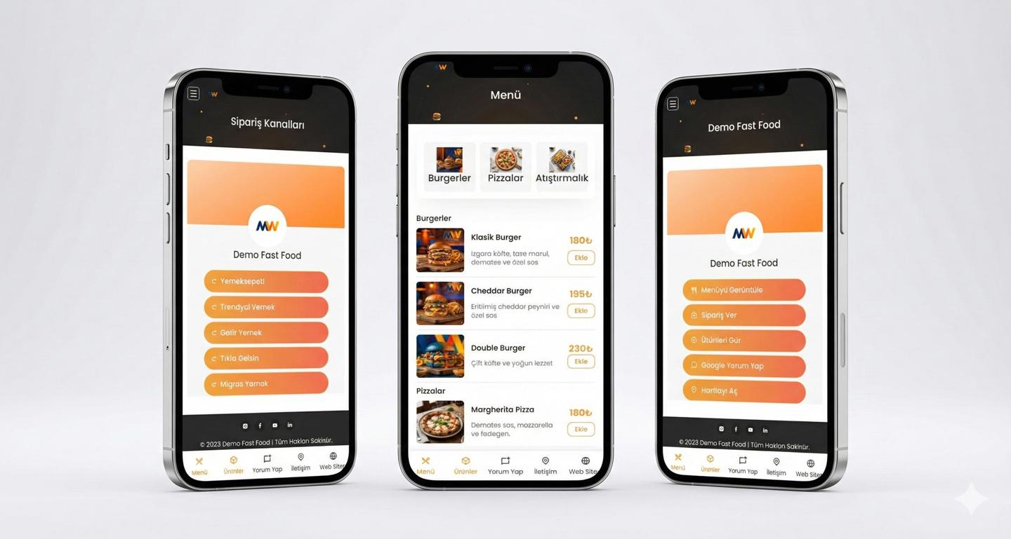 Kebapçı Qr Web Sitesi